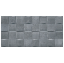 Gemini Keraben Tiles Barrington Art Graphite Ceramic Wall Tiles 50x25