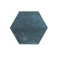 Bali blue Hexagon Glazed Ceramic 75x300mm Tile