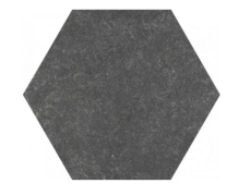 Traffic dark Hexagonal 25cm Tiles 